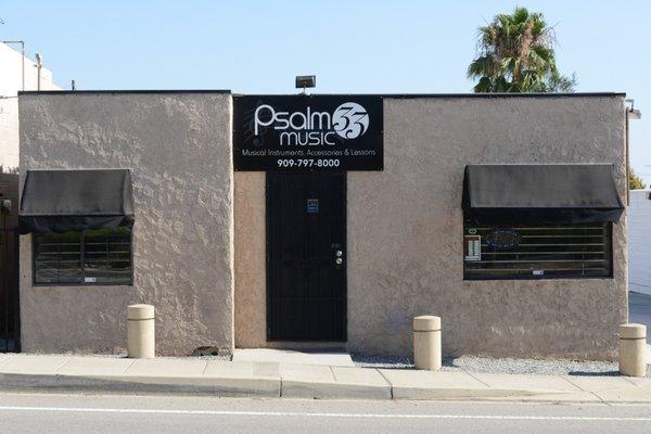 You can find our music store right on Yucaipa Blvd in central Yucaipa!