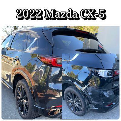 2022 Mazda CX-5 rear end collision