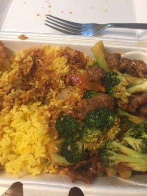 Beef and broccoli