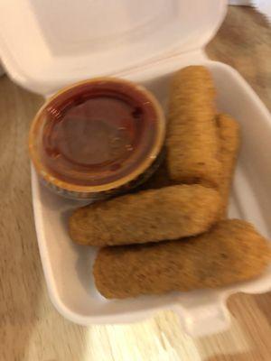 Mozzarella sticks