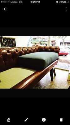 Custom 14 foot Chesterfield sofa!!!