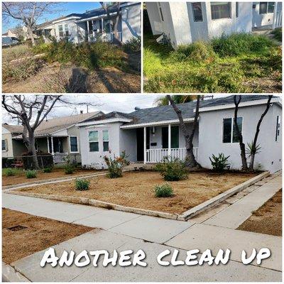 Clean-Up and Weeding on DG Landscape