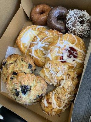 Mixed pastries