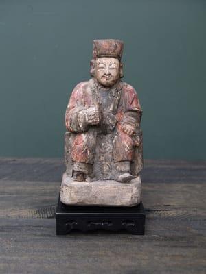 Antique prayer statue, 1800's, China.