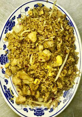 Curry chicken fried rice