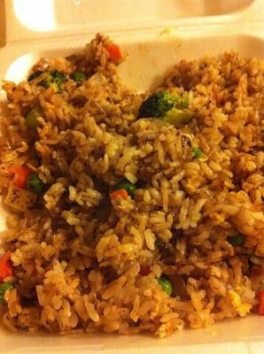 Vegetable fried rice