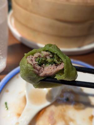 Luffa Gourd soup dumpling