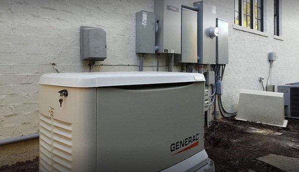 Generac generator installation