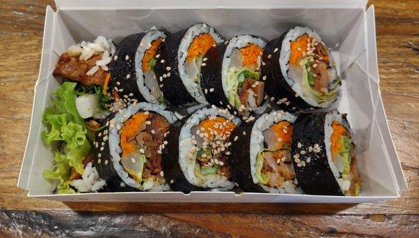 Spicy Pork Wrap Gimbap