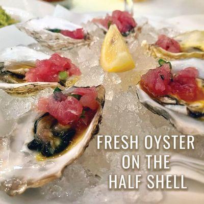 Fresh Oyster on the Half Shell.