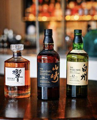 The Suntory Whisky line