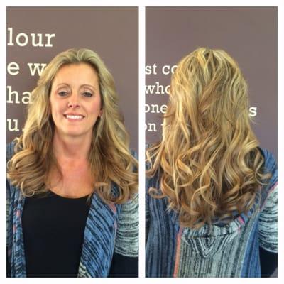 Hair extensions by Erica