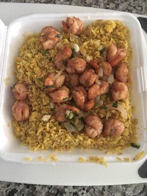 Sautéed Shrimp fried rice