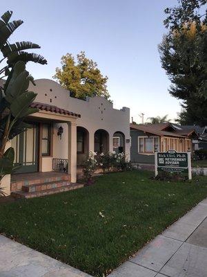 Skin Care by Christina is located  inside this charming historic Spanish revival building