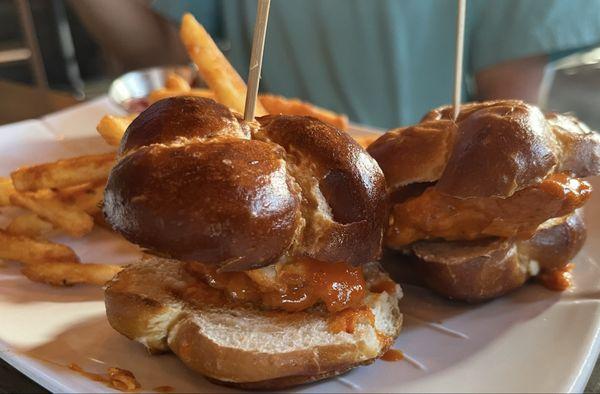 Buffalo Chicken Sliders