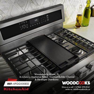 STOVE - KITCHENAID - REFKFGG500ESS - WOODCOCKS - MIAMI
 give us a call +1(786) 299-5141 - write us: info@woodcocks.us