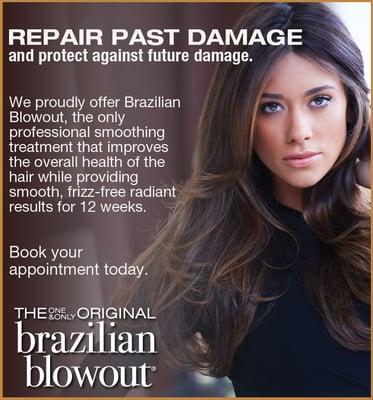 Master Certified Brazilian Blowout Salon! The only salon to achieve this status in Austin area.