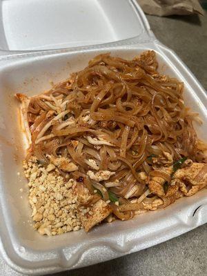 Chicken pad Thai