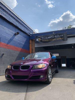 Gloss passionate purple full wrap