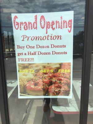 Everyone loves free donuts!