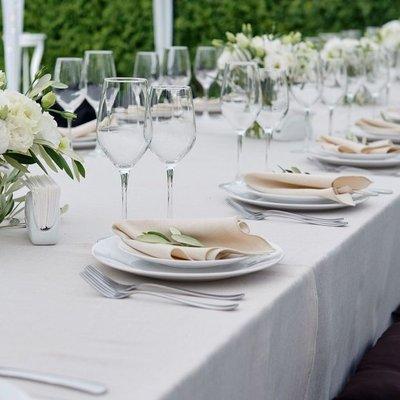 Simple, Elegant, Sophisticated, with many colors to choose from. We are here to help you with your upcoming events.