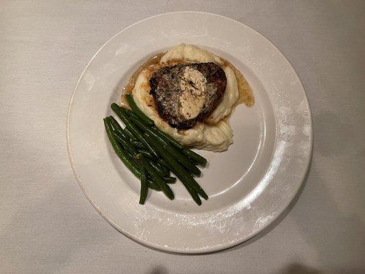 Grilled Petite Filet of Beef ($35)