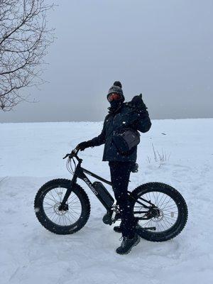 Fat tire biking