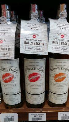 Whiskey Girl Putting The Balls Back In Girls Night