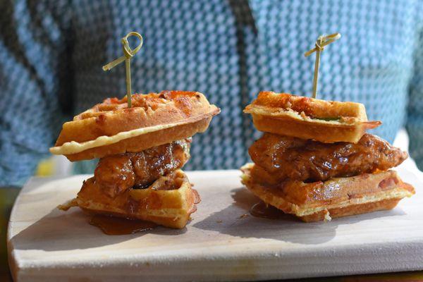 Honey Butter Chicken Sliders