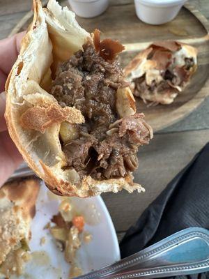 "Steak" empanada