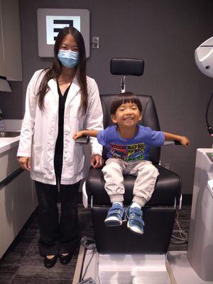 Dr. Anita Lee and her son