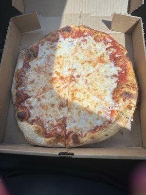 10 inch cheese pizza