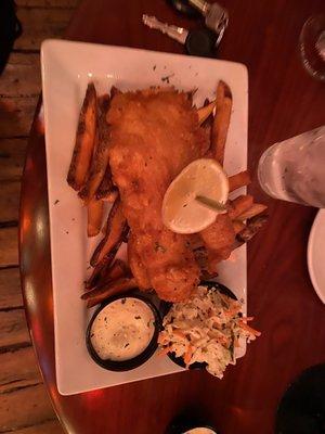 Fish and Chips: Half size