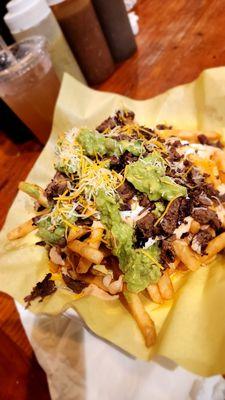 Crack tri tip fries