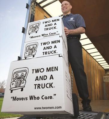 Two Men And A Truck® Wheaton, Elmhurst, and Lombard moving company.