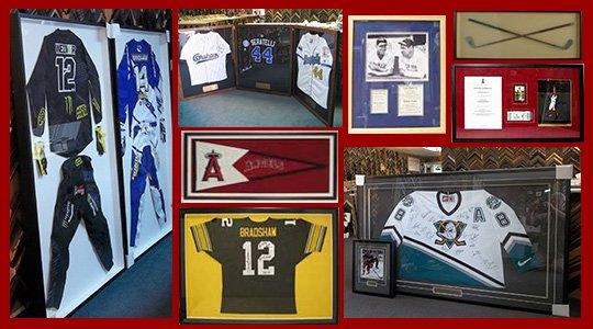 Value Price Framing of Sports Jerseys and Memorabilia