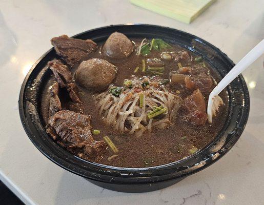 Boat noodle soup