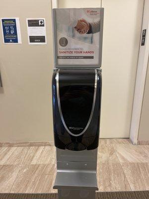 Sanitizing stations