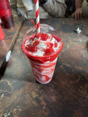 Strawberry milkshake