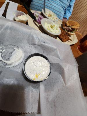 Delicious homemade blue cheese!