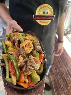 Sizzlling Steak Fajita's