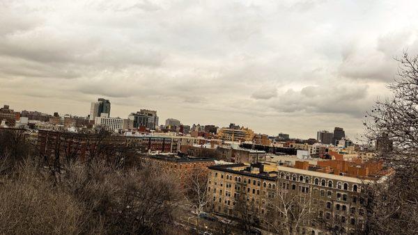 View from top of park