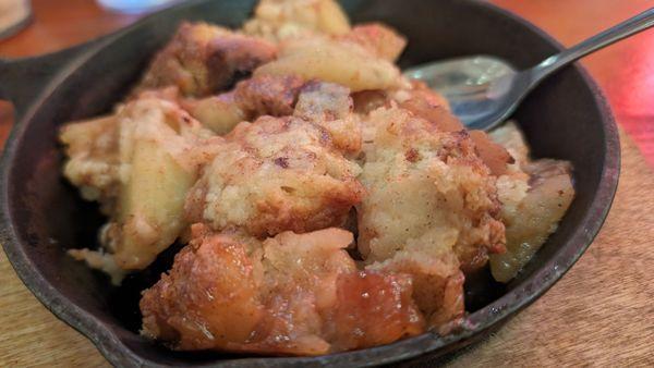 homemade cobbler of the day: peach