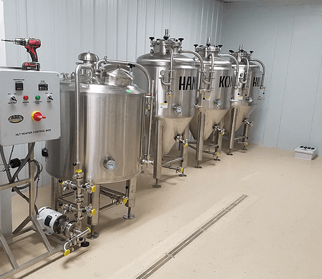 Installation of a micro brewery