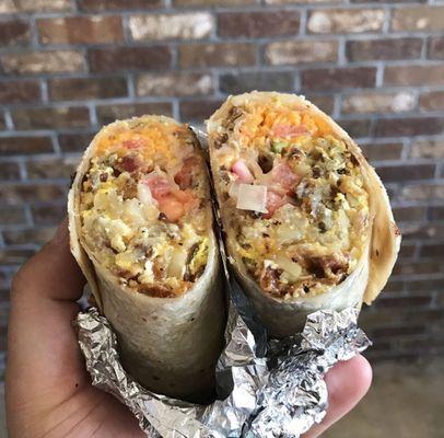 Another breakfast burrito.