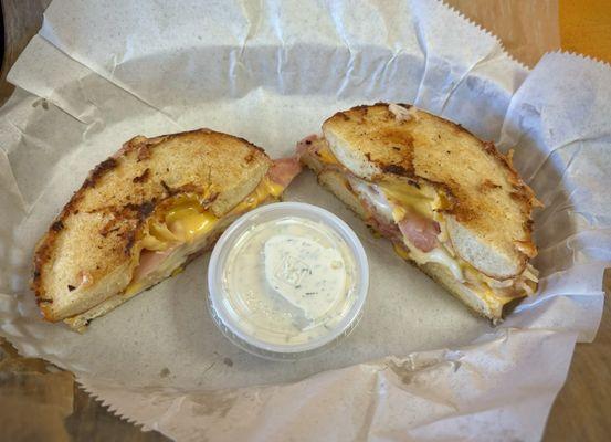 Specialty bagel sandwiches are the mainstay at Dilly & Sons.