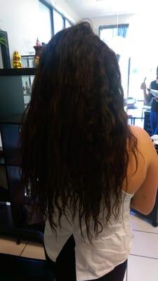 My hair before the magic that is the Dominican blowout.