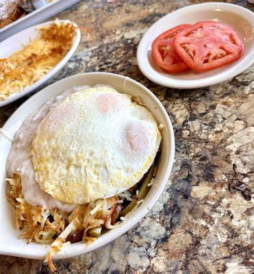 Southern Skillet + tomatoes