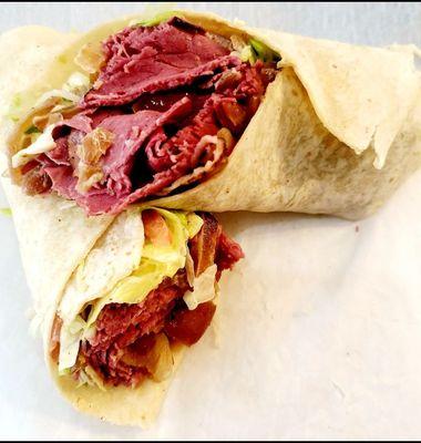 Pastrami wrap