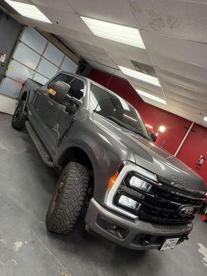 Ford F150 in for ceramic window tint